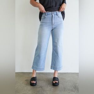 Carly Jean Los Angeles Mel wide leg denim